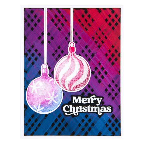 Ranger Halftone Holiday - Clear Stamp 