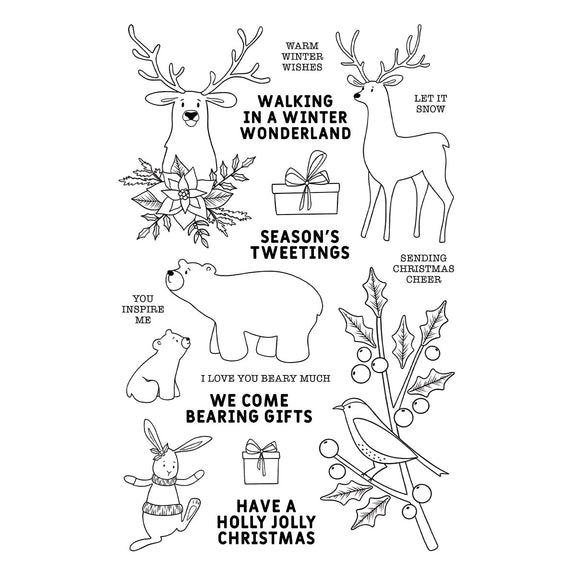 Ranger Winter Woodland - Clear Stamp 