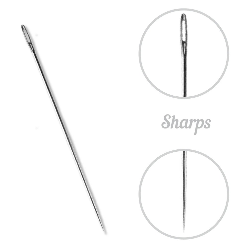 Sharps Hand Needles Size 3 - 16 ct. 
