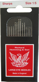 Sharps Hand Needles Size 1/5
