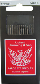 Crewel Embroidery Needles Size 8