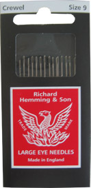 Crewel Embroidery Needles Size 9