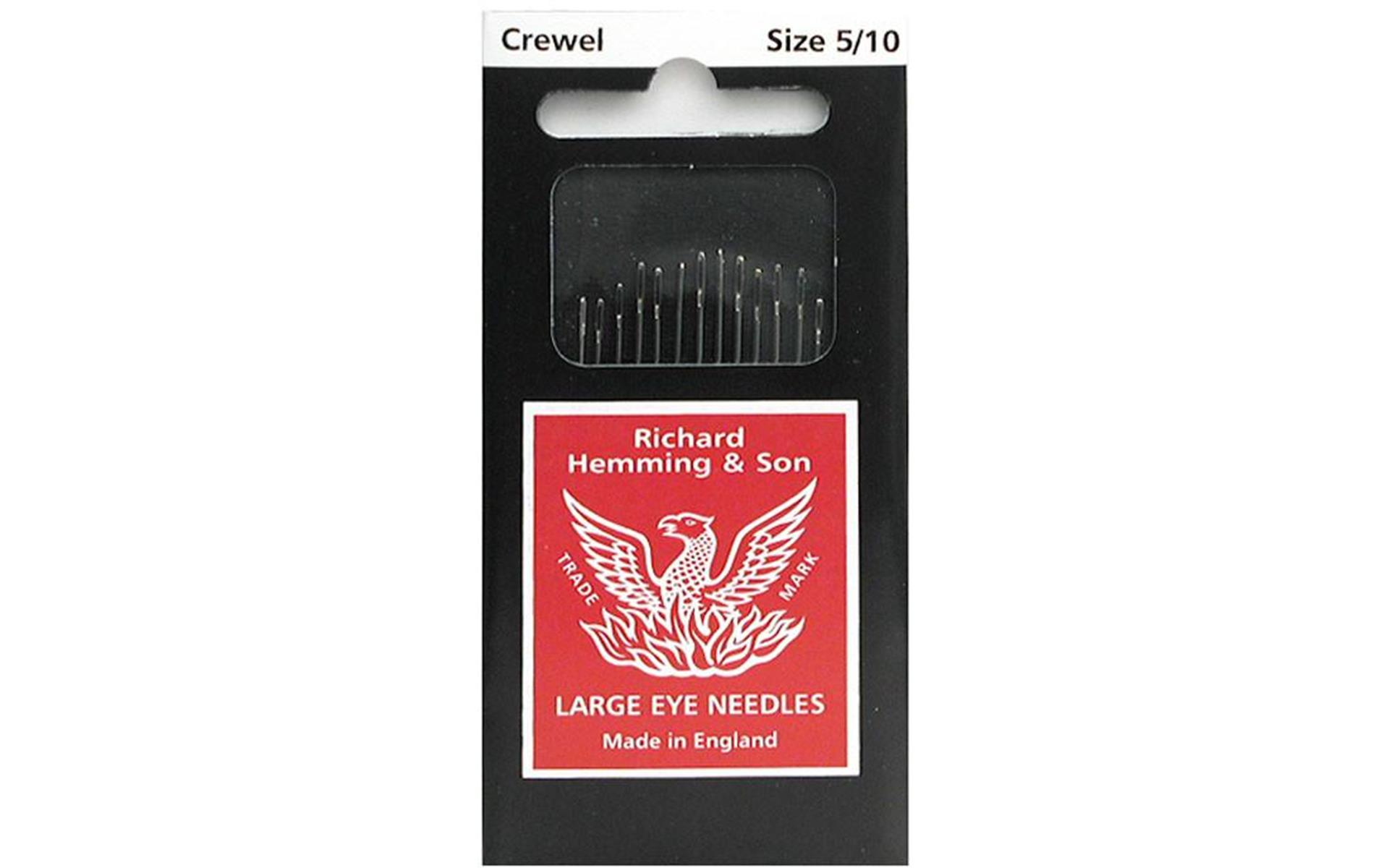 Crewel Embroidery Needle 5/10"