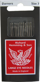 Darners Hand Needles Size 7
