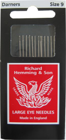 Darners Hand Needles Size 9