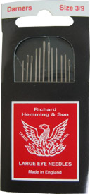 Darner Hand Needle Size 3/9