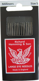 Milliners Straw Needles Size 5