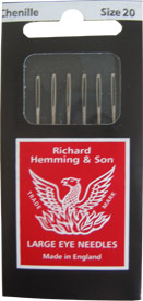 Chenille Hand Needles Size 20