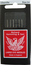 Chenille Hand Needles Size 24