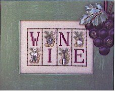 Wine - Cross Stitch Pattern
