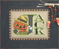 Vintage Halloween Jack - Cross Stitch Pattern