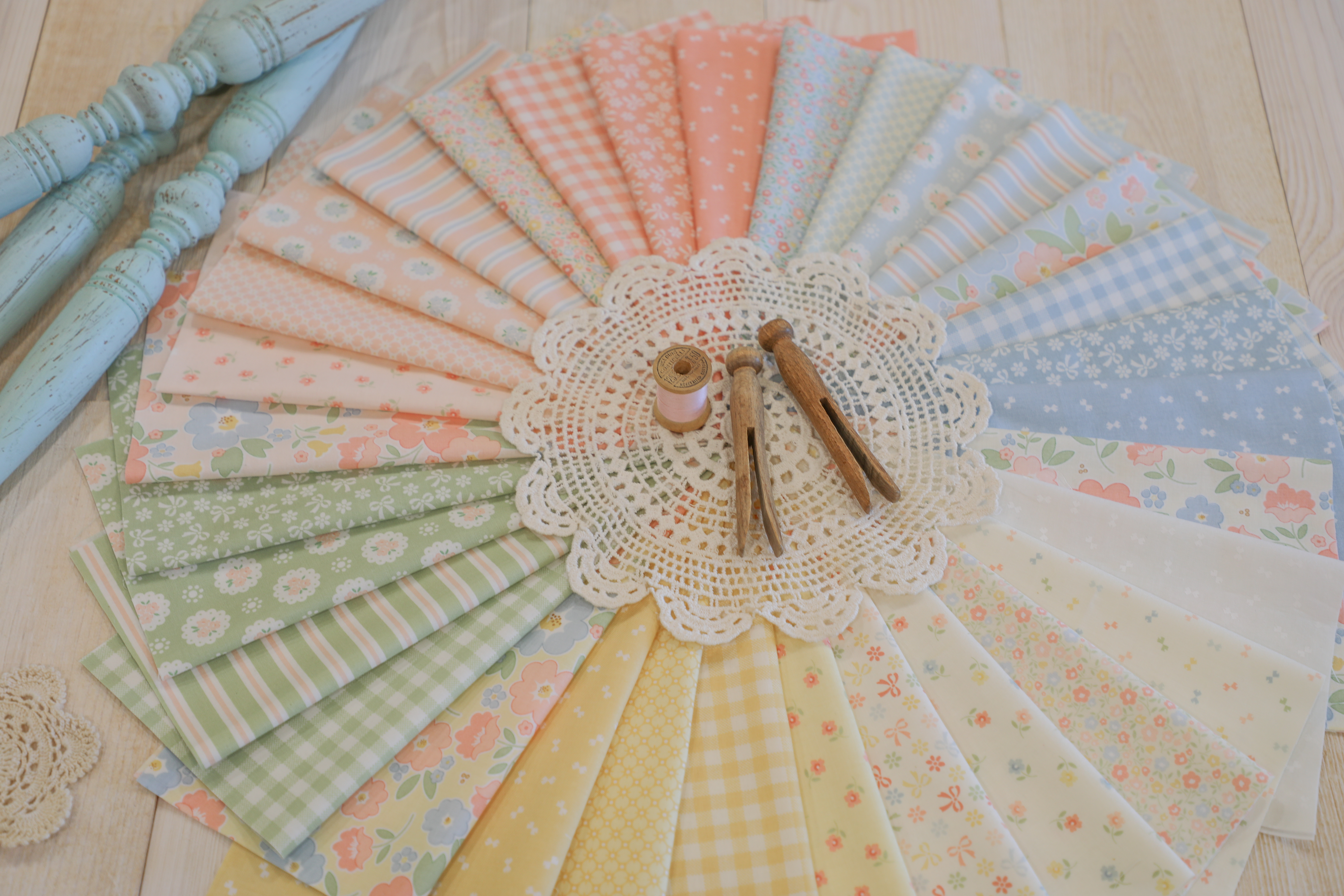 Handmade Sweetness - Fat Eighth Bundle, different perspective #2, zoomed in. Select this picture to zoom back out.