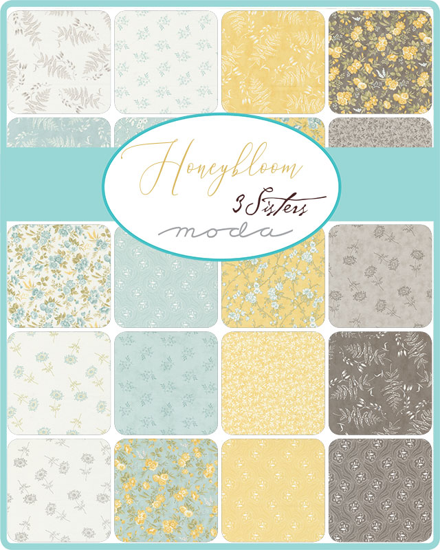 Honeybloom Milk - Quilt Fabric
