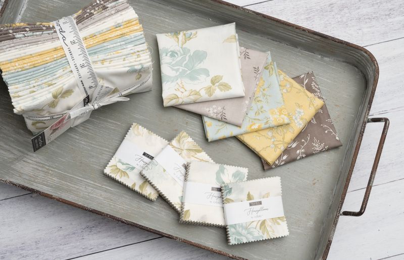 Honeybloom Milk - Quilt Fabric