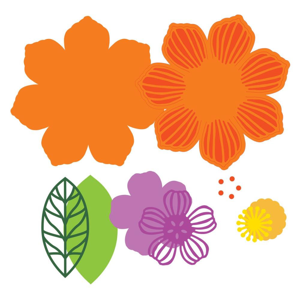 Flower Bursts - Craft Die