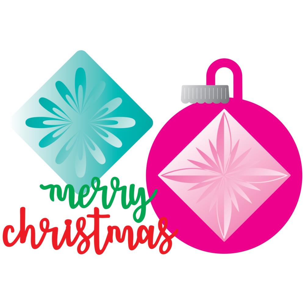 Christmas Indent Ornament - Craft Die