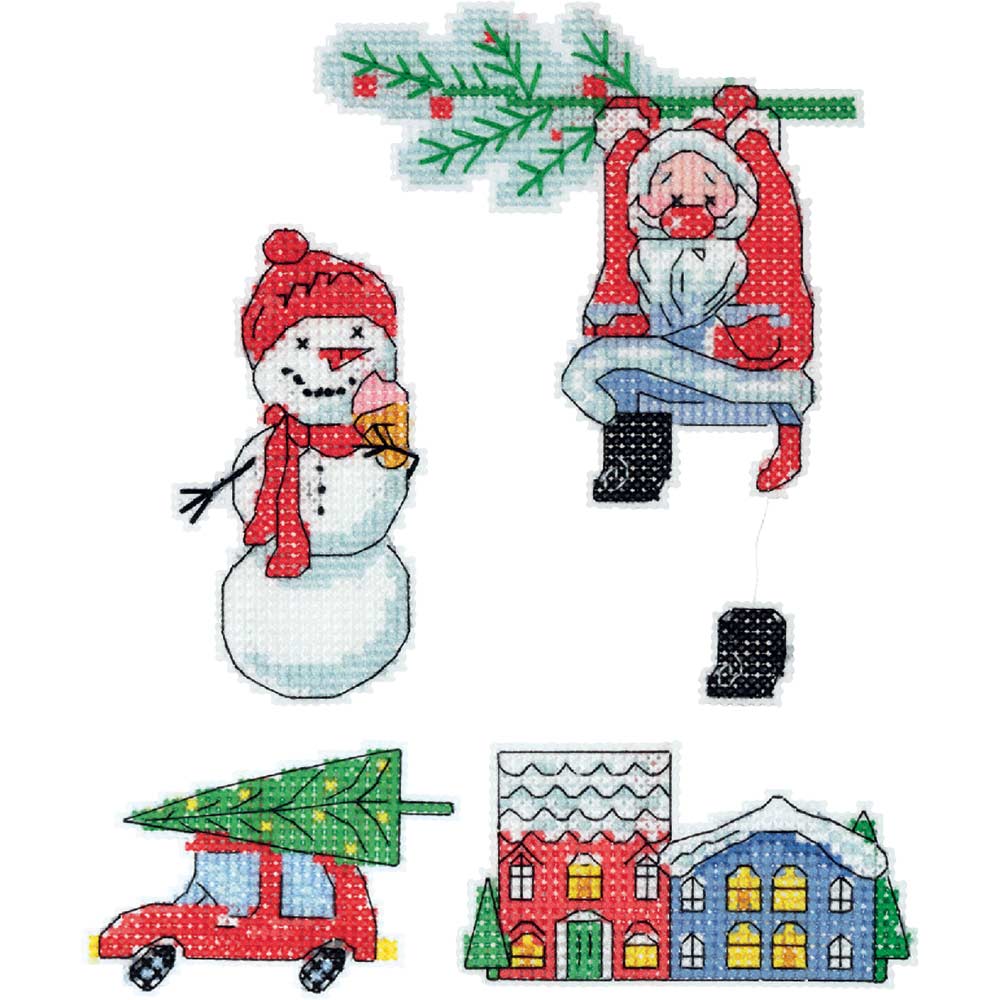 The New Year is Coming - Christmas Cross Stitch Kit