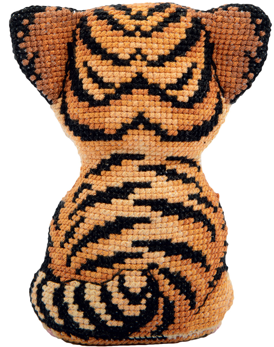 Little Tiger Toy - Cross Stitch