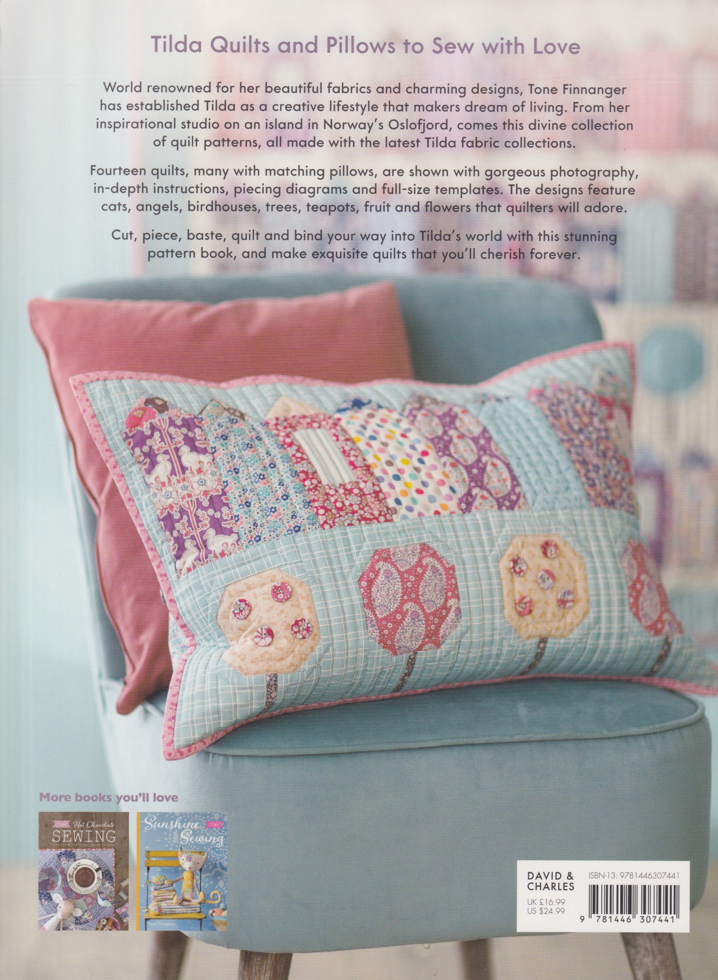 Quilts From Tildas Studio - Quilt Pattern, different perspective #1, zoomed in. Select this picture to zoom back out.