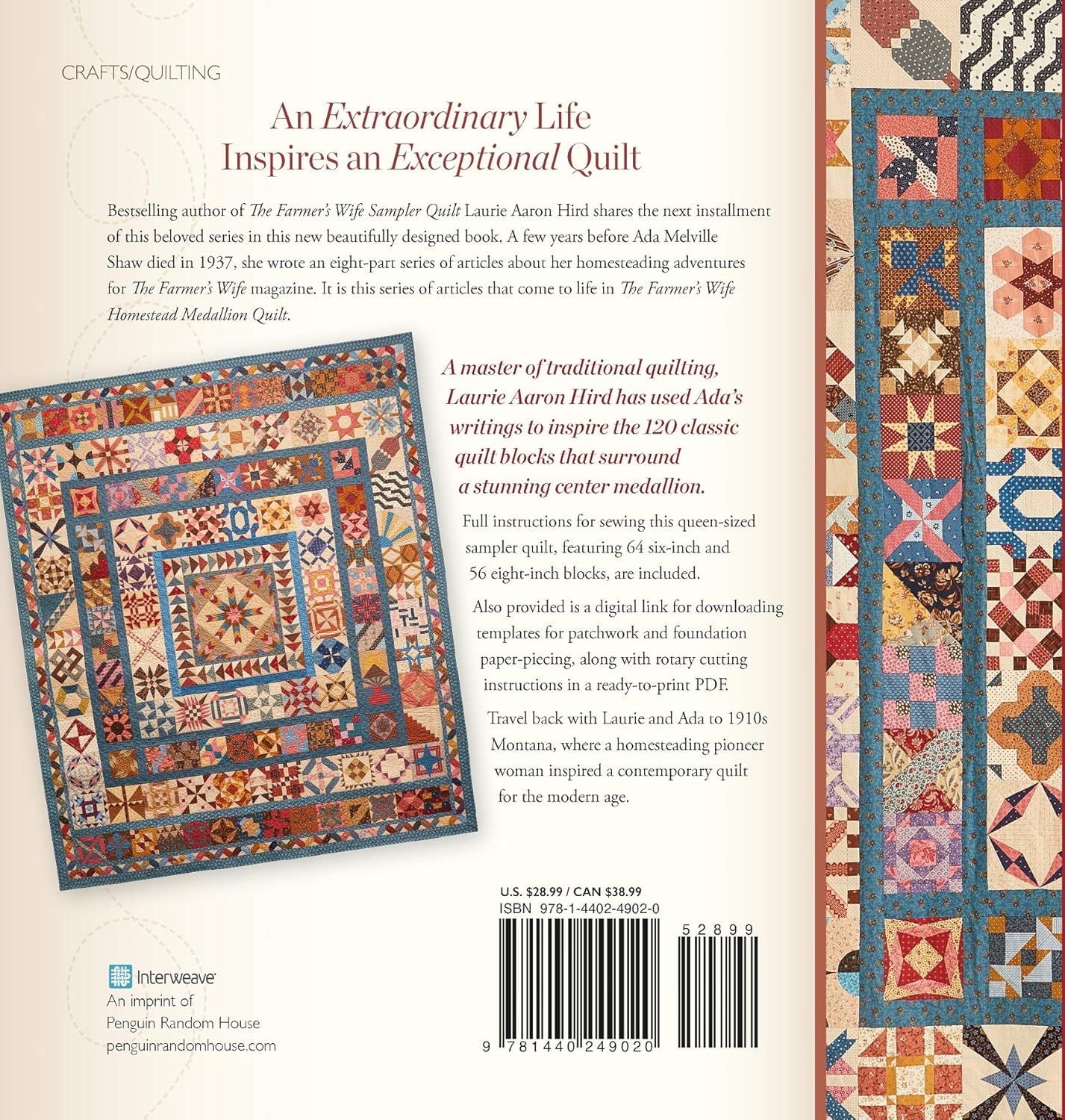 Farmer's Wife Homestead Medallion - Quilt Pattern