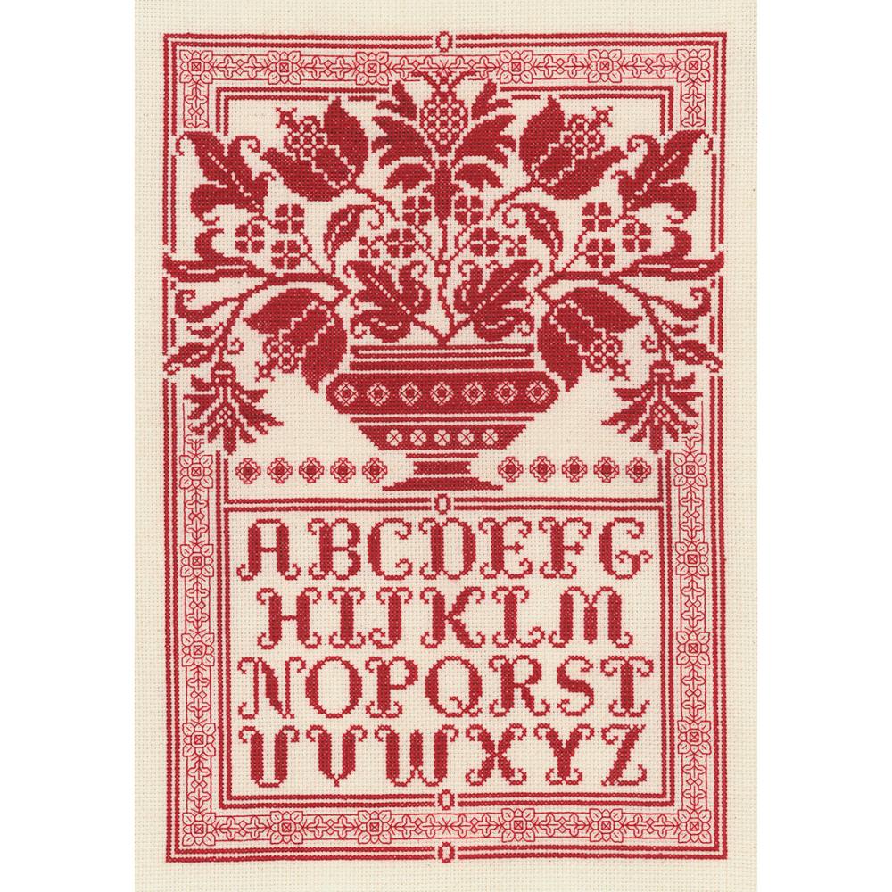 Folk Art Sampler - Cross Stitch Kit