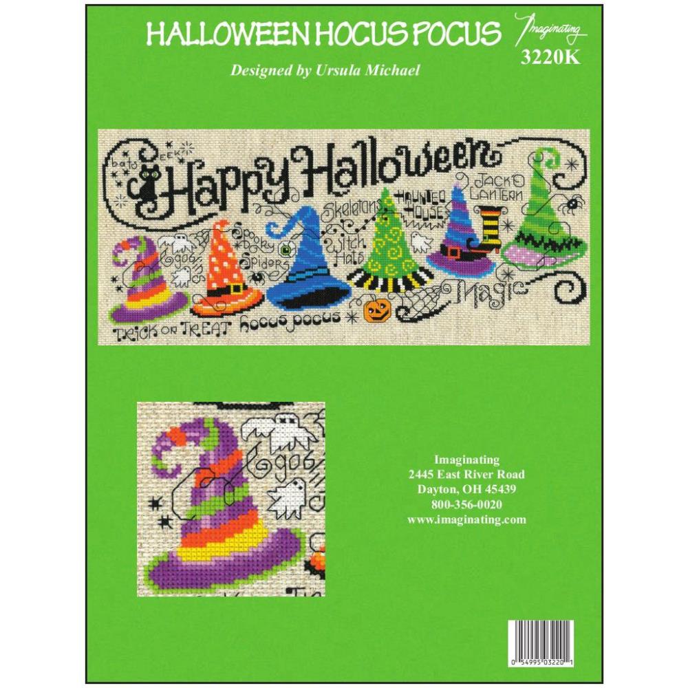 Halloween Hocus Pocus - Counted Cross Stitch Kit