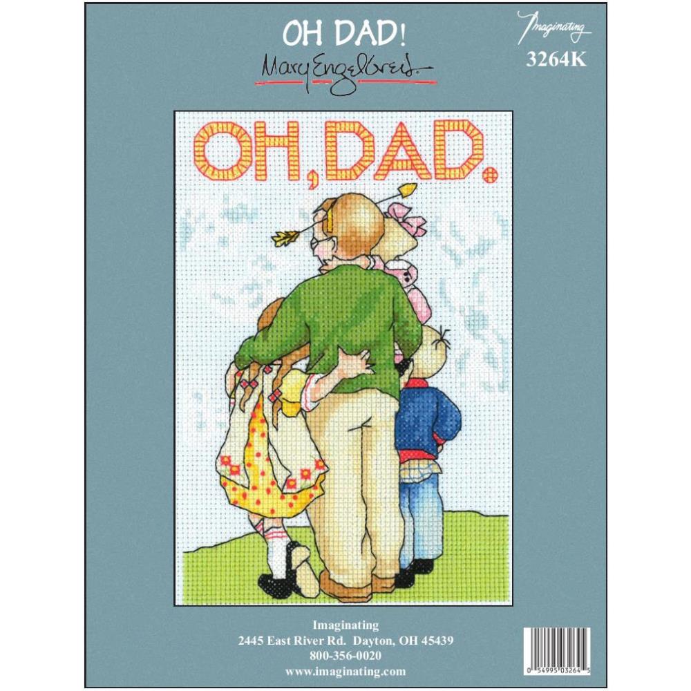 Oh Dad! (14 Count) - Cross Stitch Kit