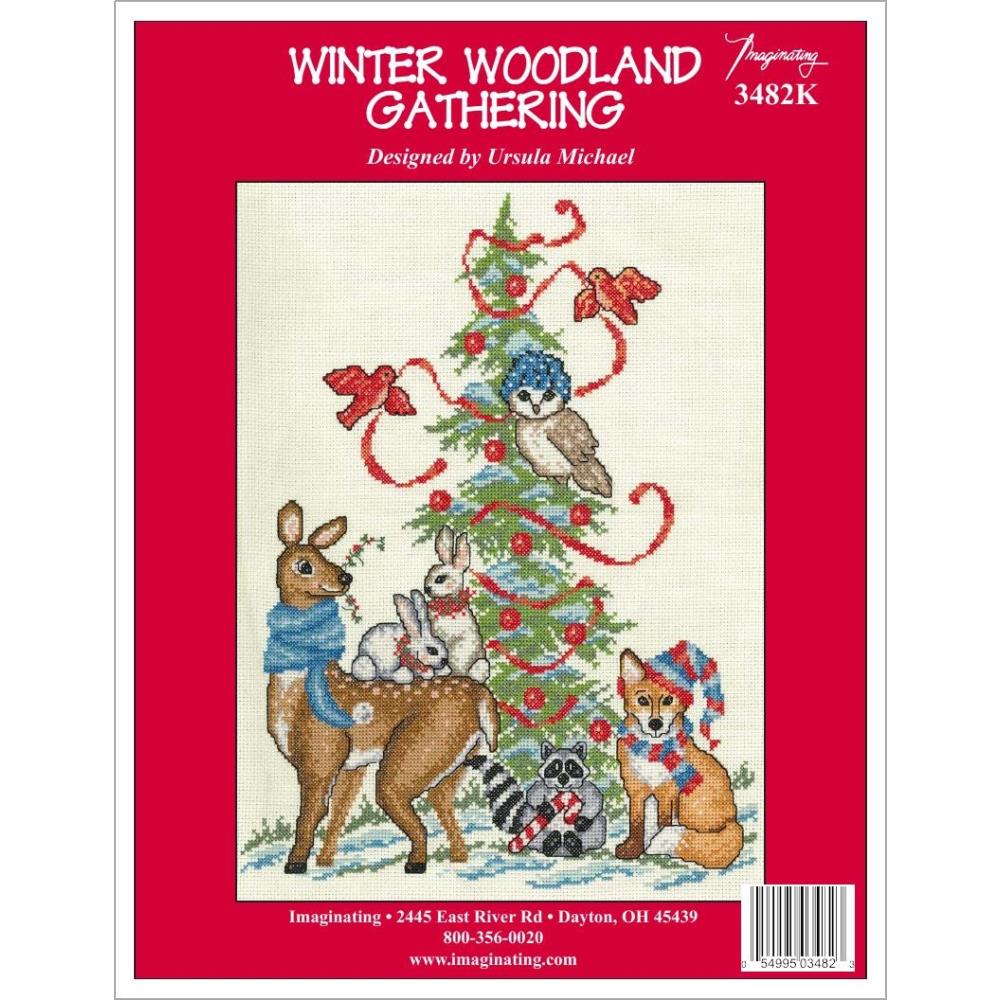 Winter Woodland Gathering - Christmas Cross Stitch Kit