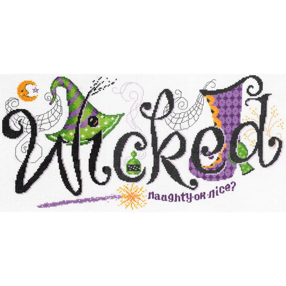 Wicked - Halloween Cross Stitch Kit