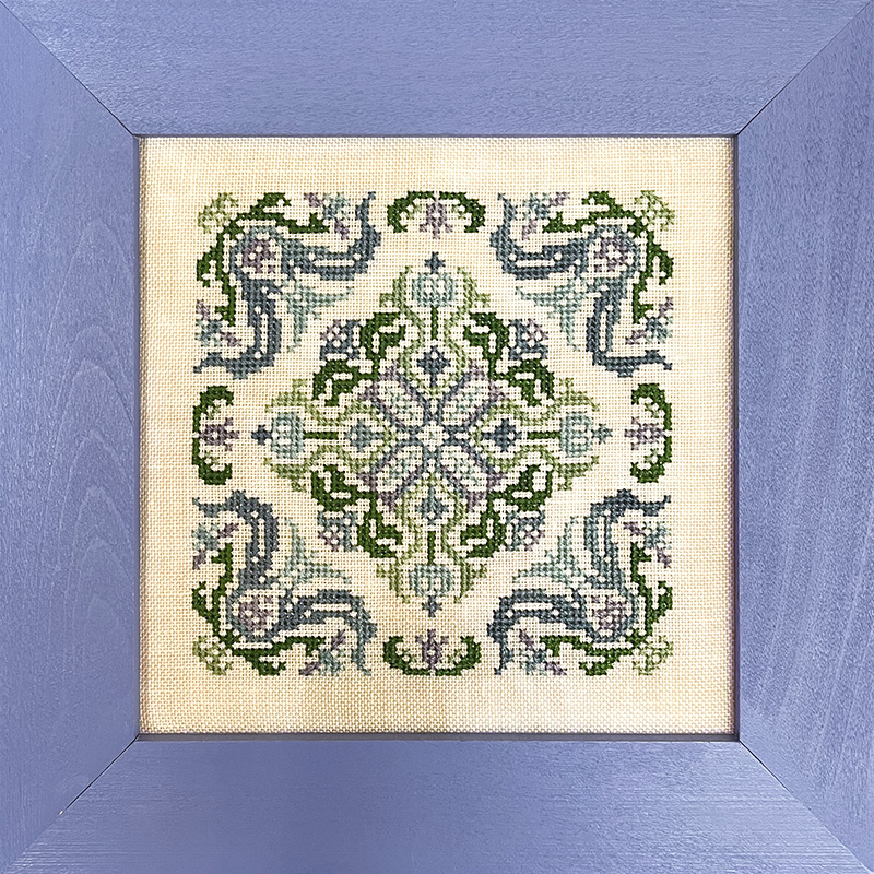 Blue Tulips - Cross Stitch Pattern
