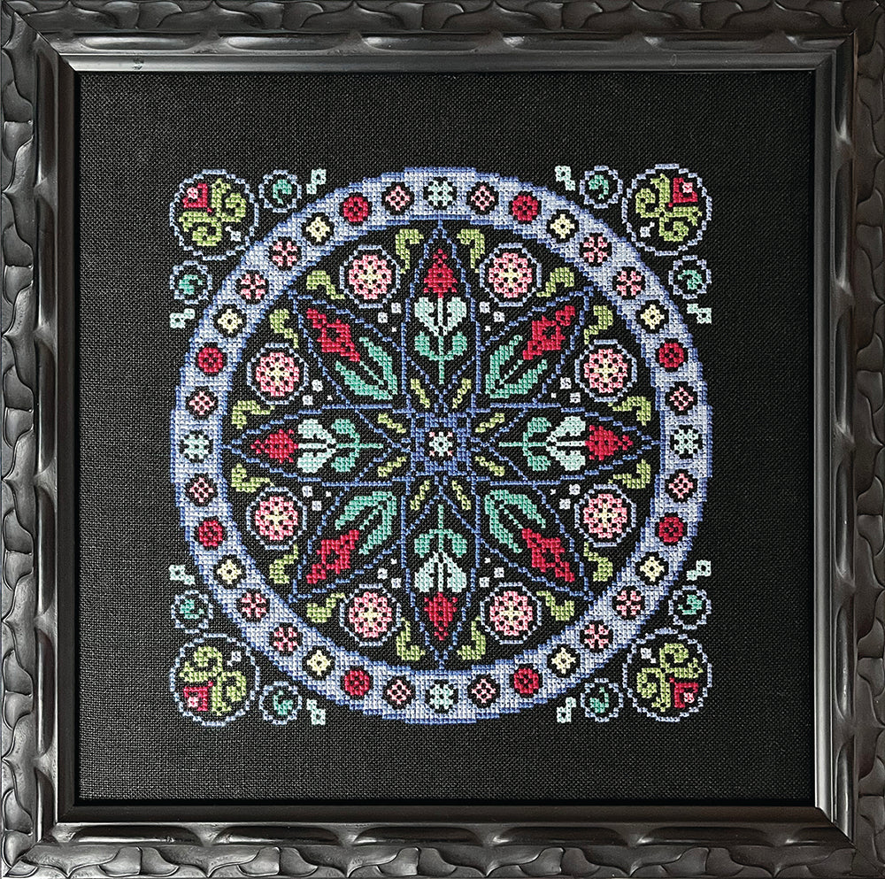 Rose Window - Cross Stitch Pattern