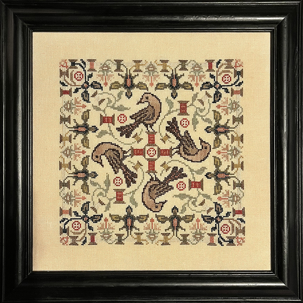 Sewing Bird - Cross Stitch Pattern