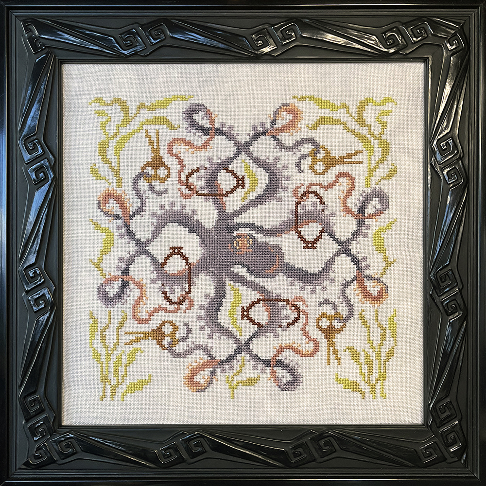 Swimming with Scissors - Cross Stitch Pattern