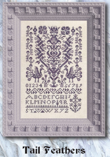 Tail Feathers - Cross Stitch Pattern