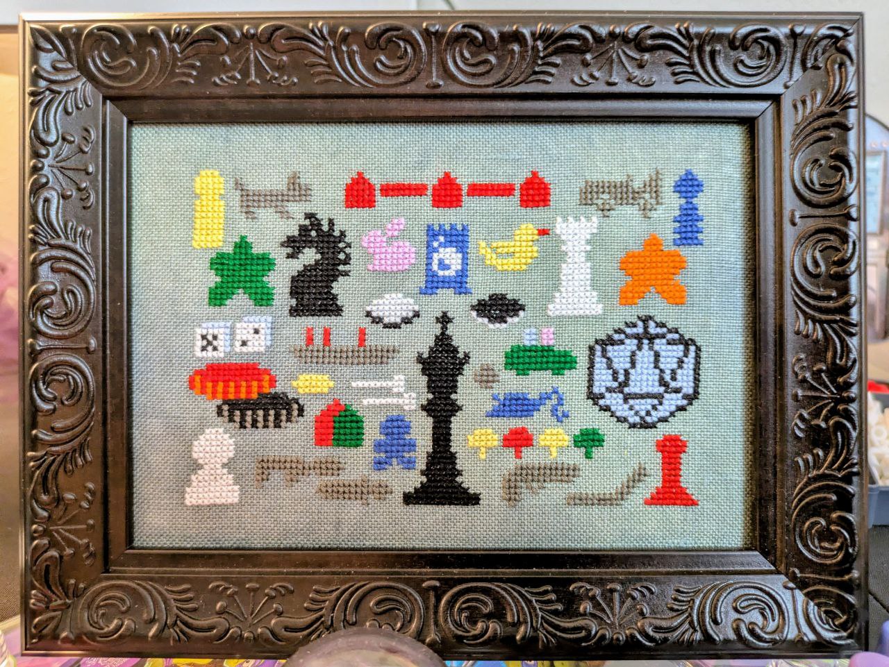 Game Night - Cross Stitch Pattern