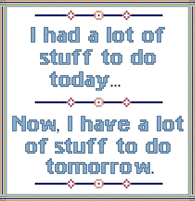 Lots of Stuff - Cross Stitch Pattern