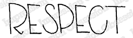 Respect - Cling Stamp