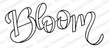 Bloom - Cling Stamp