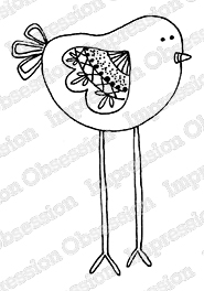 Bird Legs - Cling Stamp