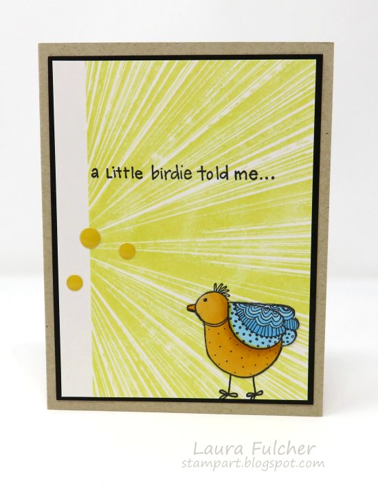 Birdie - Cling Stamp