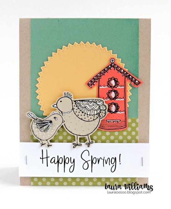 Birdie - Cling Stamp