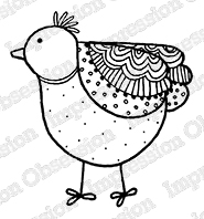 Birdie - Cling Stamp