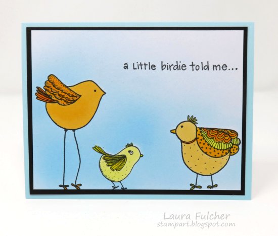 Bird-see - Cling Stamp
