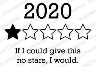 No Stars - Cling Stamp