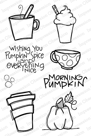 Pumpkin Spice - Clear Stamp