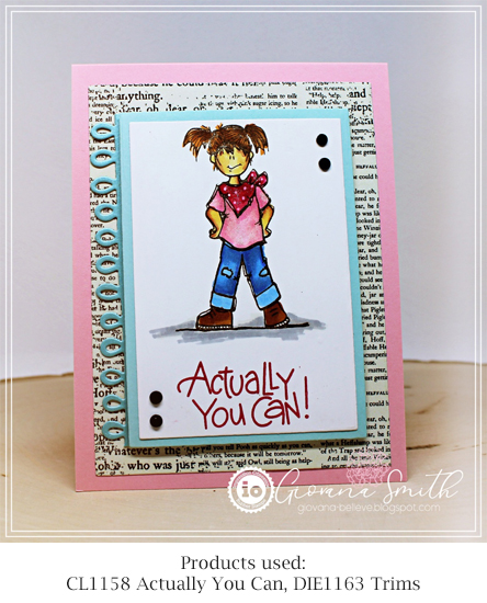 Actually You Can - Clear Stamp