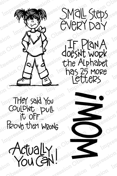 Actually You Can - Clear Stamp