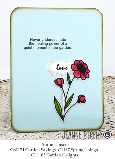 Garden Delights - Cling Stamp