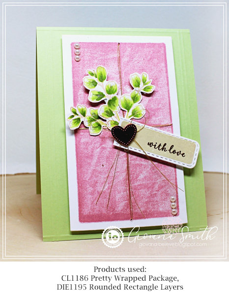 Pretty Wrapped Present - Clear Stamp
