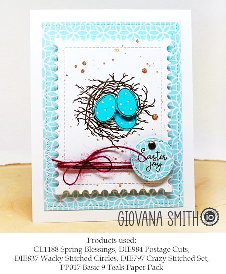 Spring Blessings - Cling Stamp